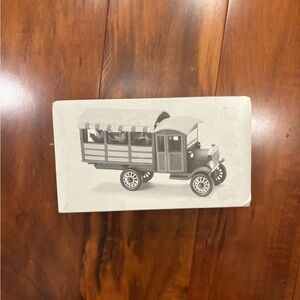 Dept. 56 Poinsettia Delivery Truck